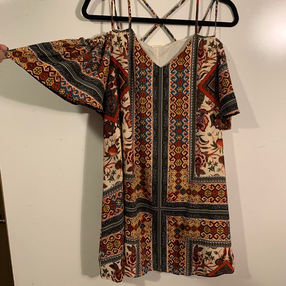 Off the shoulder dress